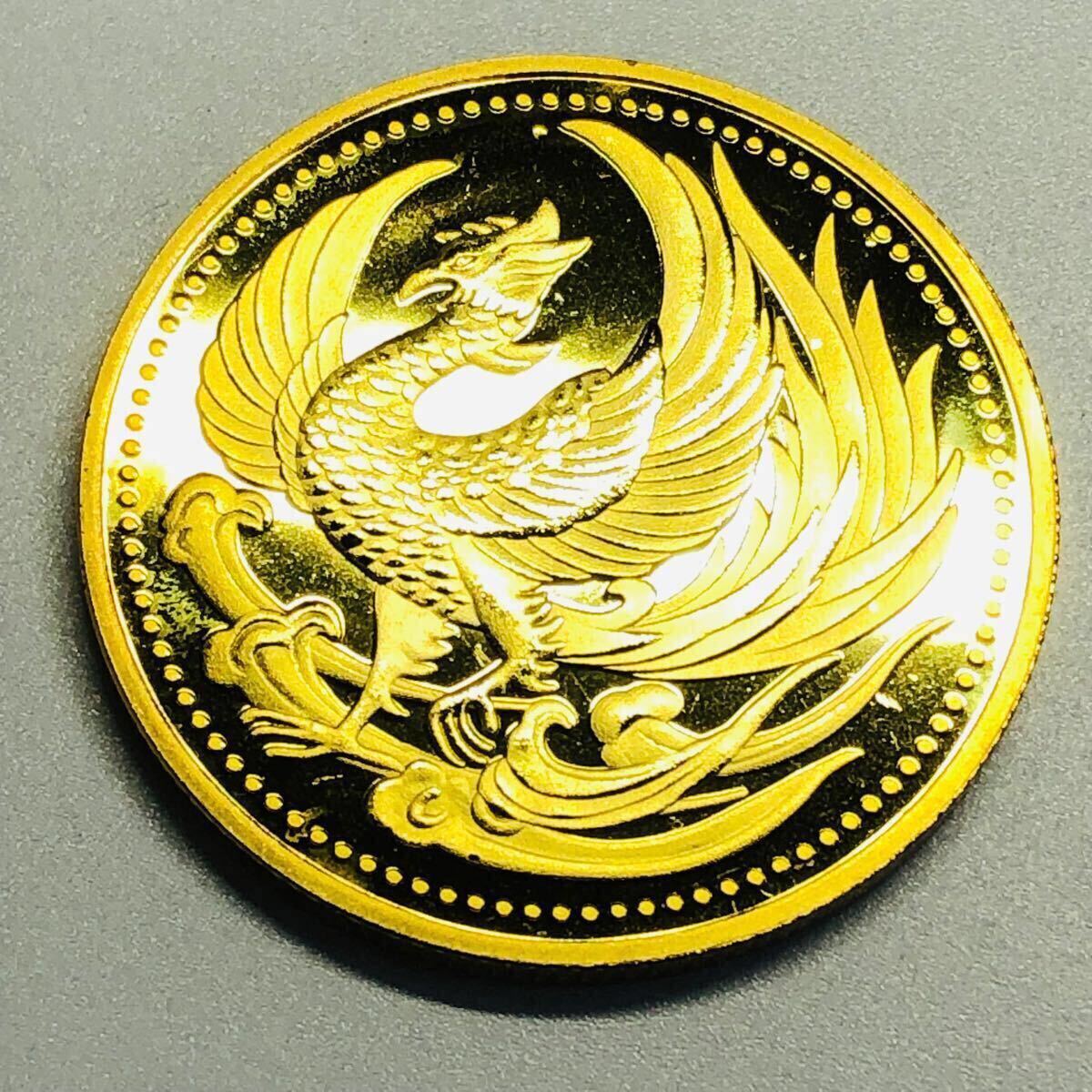 金貨 日本 鳳凰 菊の御紋 天皇陛下御即位記念 記念メダル 10万円 金貨 日本 鳳凰 菊の御紋 天皇陛下御即位記念 記念メダル 10万円