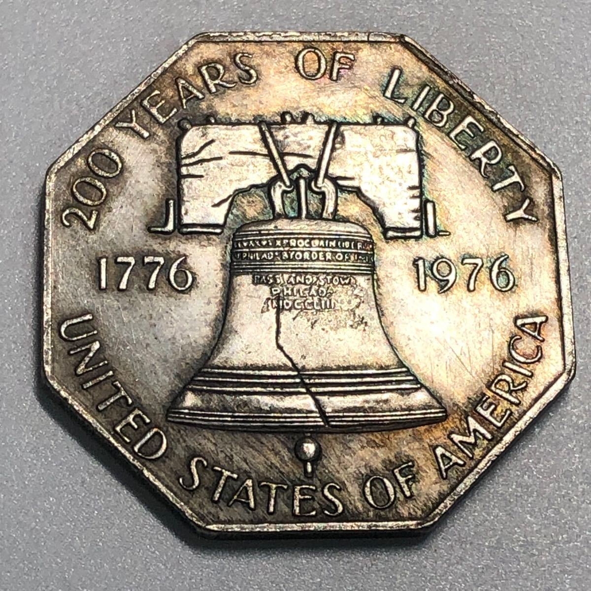 銀貨 アメリカ古銭 大型銀貨 1ダラー 八角 プルーフ ミンク 銀貨 アメリカ古銭 大型銀貨 1ダラー 八角 プルーフ ミンク