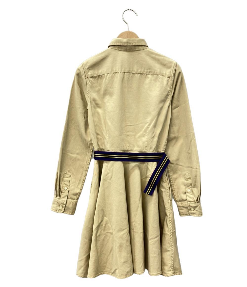  Polo * Ralph Lauren длинный рукав One-piece Kids SIZE 14 (150cm) POLO RALPH LAUREN