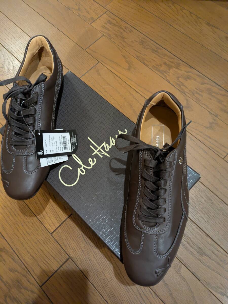 【クーポン対象外】 Ferrari コールハーン ドライビングシューズ pumaコラボ 25cm 靴