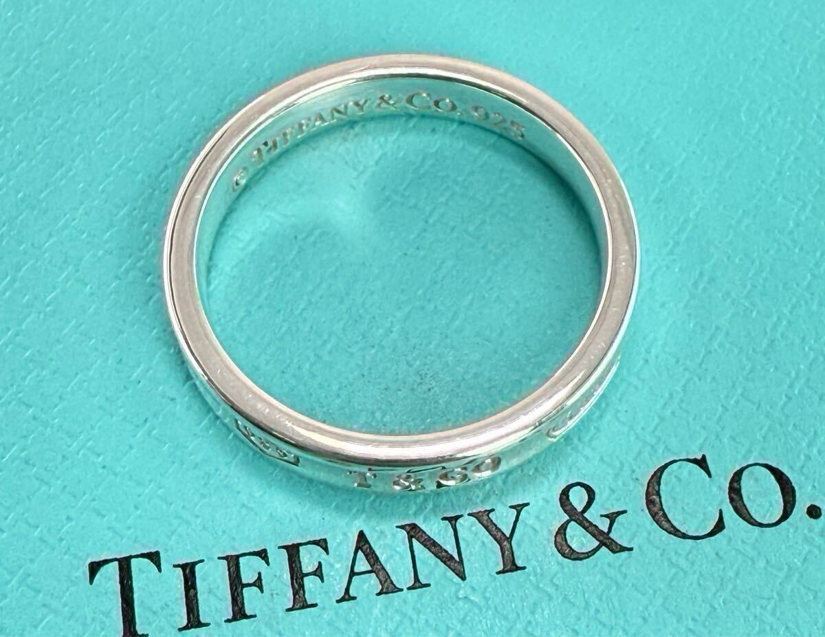 ☆極美品☆TIFFANY & Co. ティファニィーリング・シルバー925 ☆極美品☆TIFFANY & Co. ティファニィーリング・シルバー925