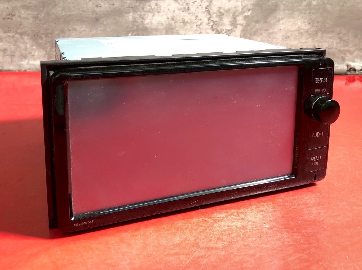 1円~ TOYOTA トヨタ純正 カーナビ 7インチ Panasonic NSZN-W64T 1円~ TOYOTA トヨタ純正 カーナビ 7インチ Panasonic NSZN-W64T