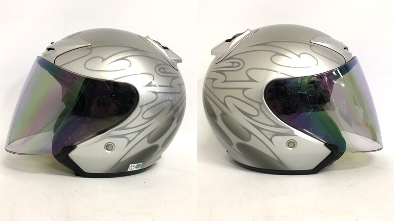 SHOEI J-FORCE2 JACK 外装美品 希少 レア ジェットヘルメット SHOEI J-FORCE2 JACK 外装美品 希少 レア ジェットヘルメット
