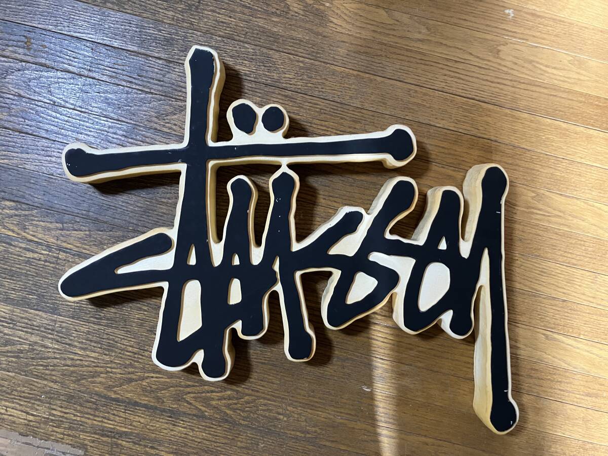 STUSSY【ステューシー】ヴィンテージ看板 非売品（レア）｜Yahoo