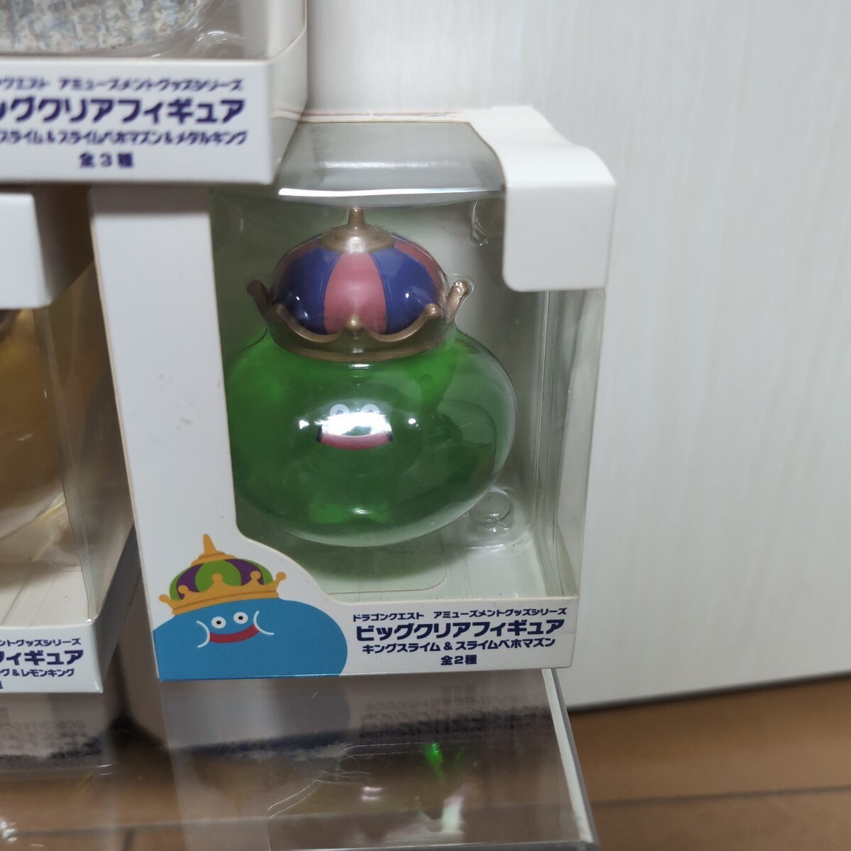 ドラゴンクエスト キングスライム ビッグクリアフィギュア 5種類 ドラゴンクエスト キングスライム ビッグクリアフィギュア 5種類
