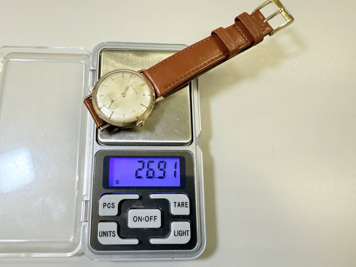 1円スタート BENRUS ベンラス 14K GOLD 14金 金無垢 手巻き 1円スタート BENRUS ベンラス 14K GOLD 14金 金無垢 手巻き