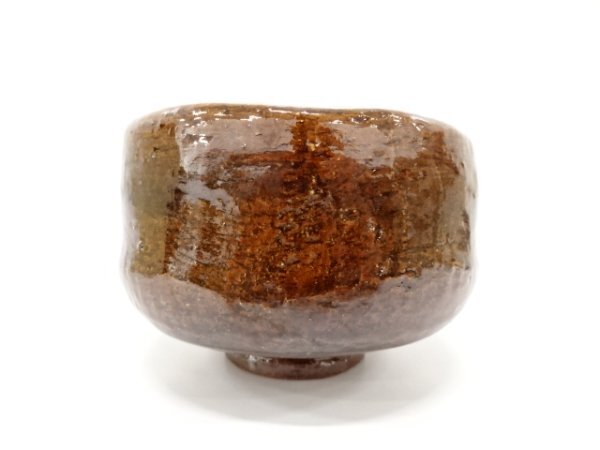 ys7346228; 宗sou 大樋焼　飴釉　茶碗【道】