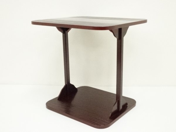 ys7327663; 宗sou 昭斎造 一閑塗小四方棚（共箱）【道】