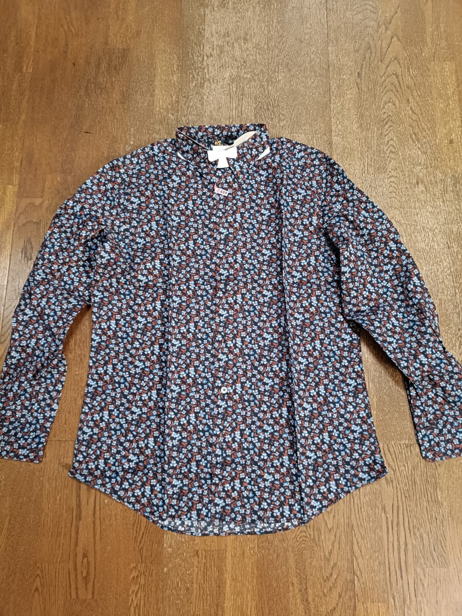 Paul Smith ポール・スミス長袖 花柄シャツ 日本製 Mサイズ Paul Smith ポール・スミス長袖 花柄シャツ 日本製 Mサイズ