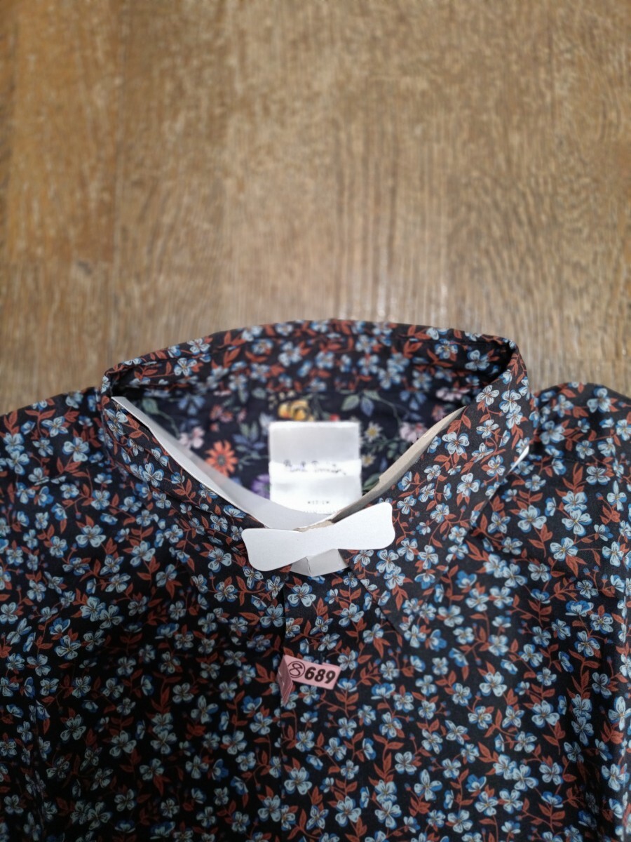 Paul Smith ポール・スミス長袖 花柄シャツ 日本製 Mサイズ Paul Smith ポール・スミス長袖 花柄シャツ 日本製 Mサイズ