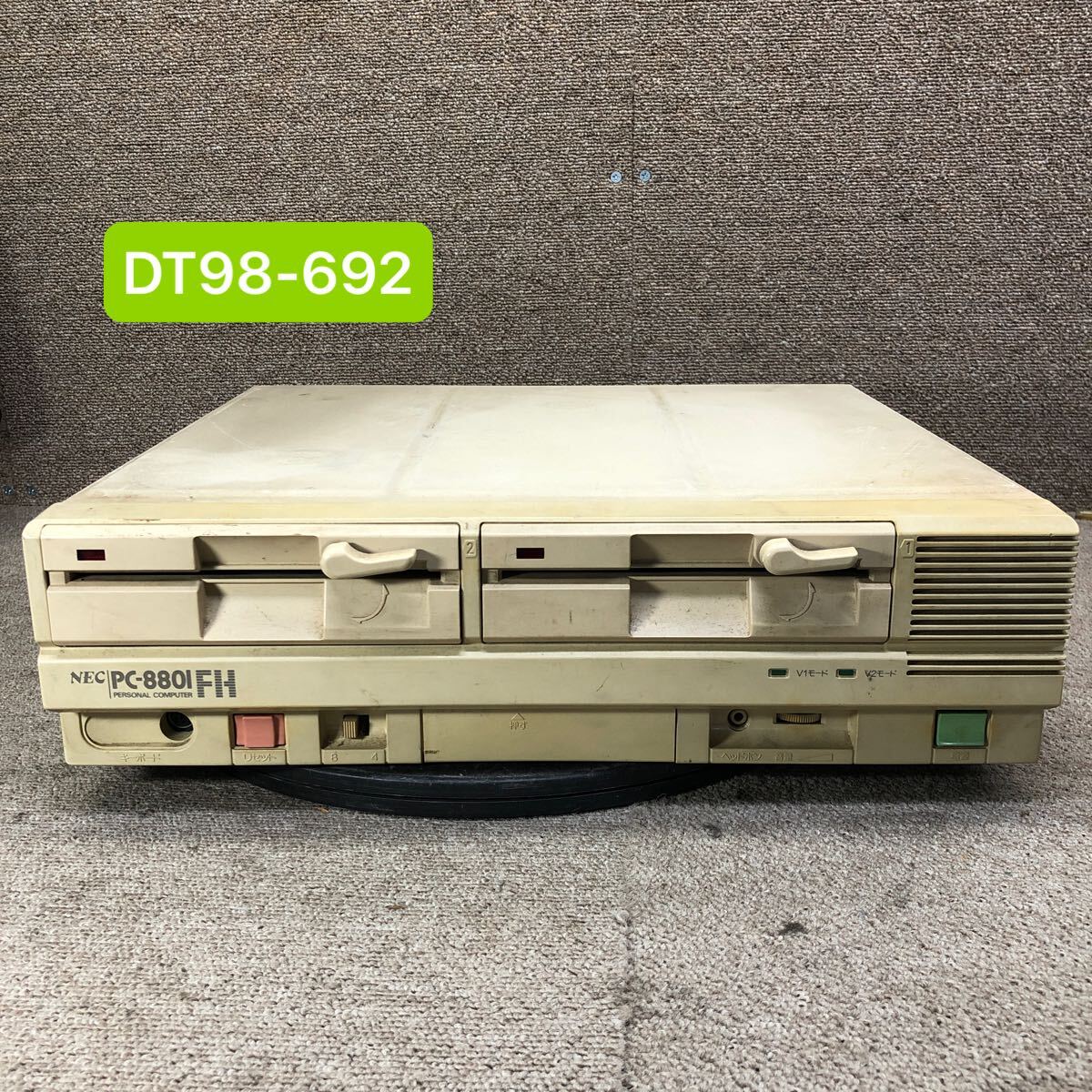 DT98-692 激安 PC98 デスクトップ NEC PC-8801FH HDD欠品 起動 DT98-692 激安 PC98 デスクトップ NEC PC-8801FH HDD欠品 起動