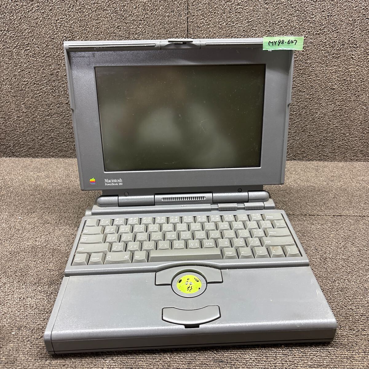 MY98-647 激安 ノートブック Apple Macintosh Power Book 180 MY98-647 激安 ノートブック Apple Macintosh Power Book 180