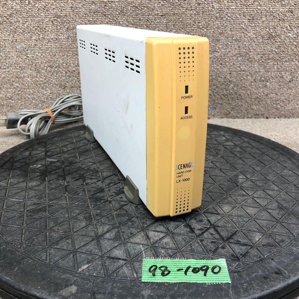 98-1090 супер-скидка retro PC детали установленный снаружи HDD жесткий диск единица ICM LX-1000 SCSI электризация не возможно HDD нет Junk 