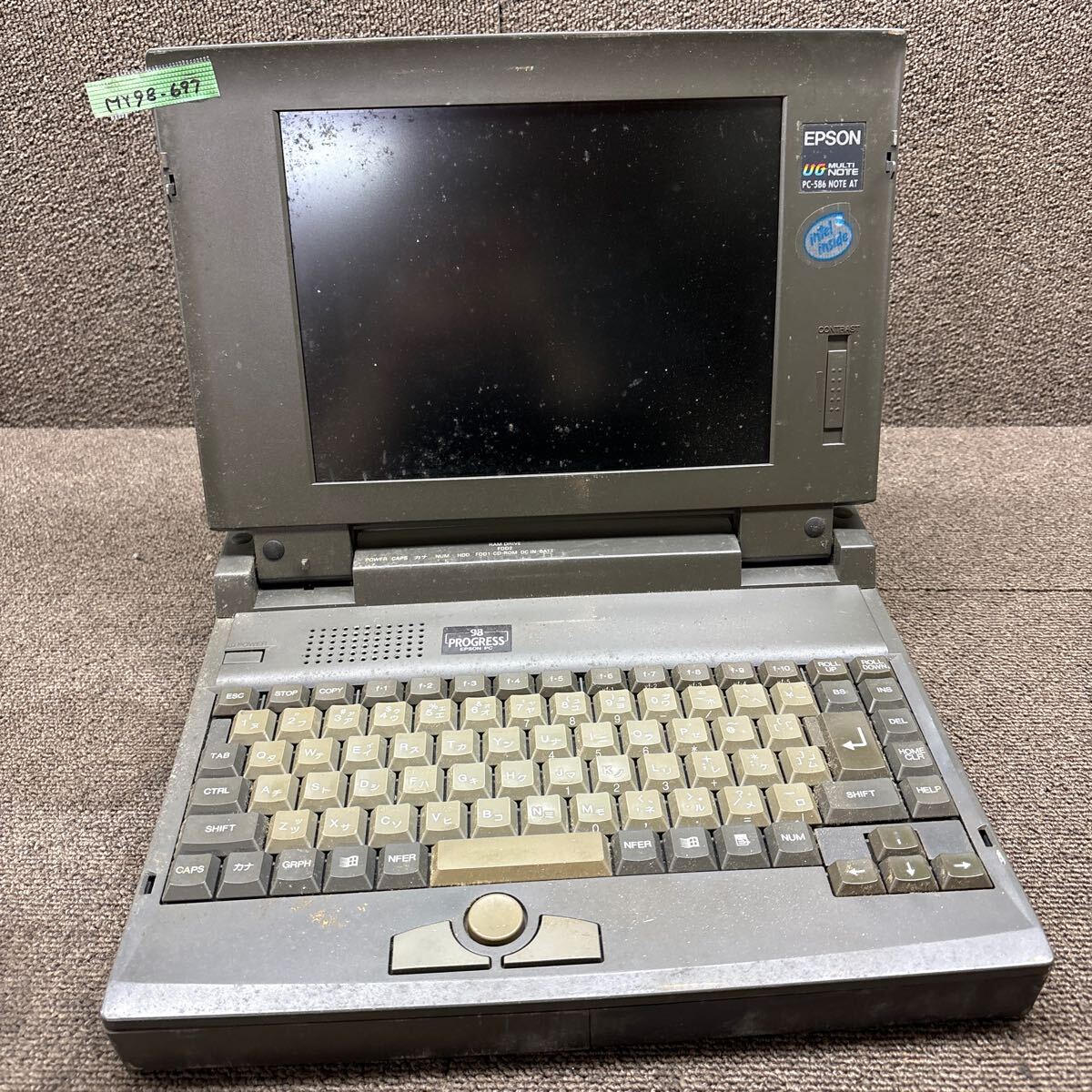 MY98-697 激安 ノートブック EPSON PC-586NOTE AT-X1LR
