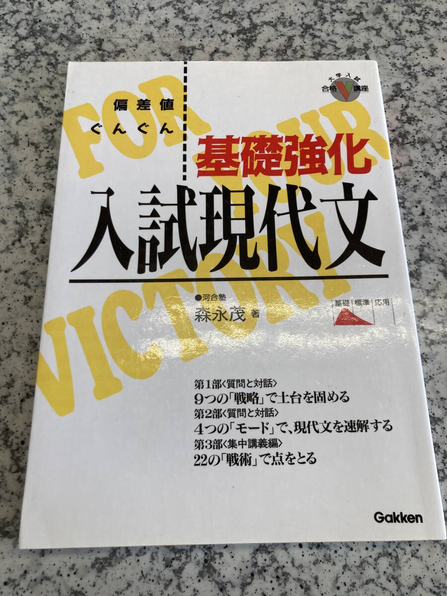 基礎強化入試現代文 森永茂 学研_画像1