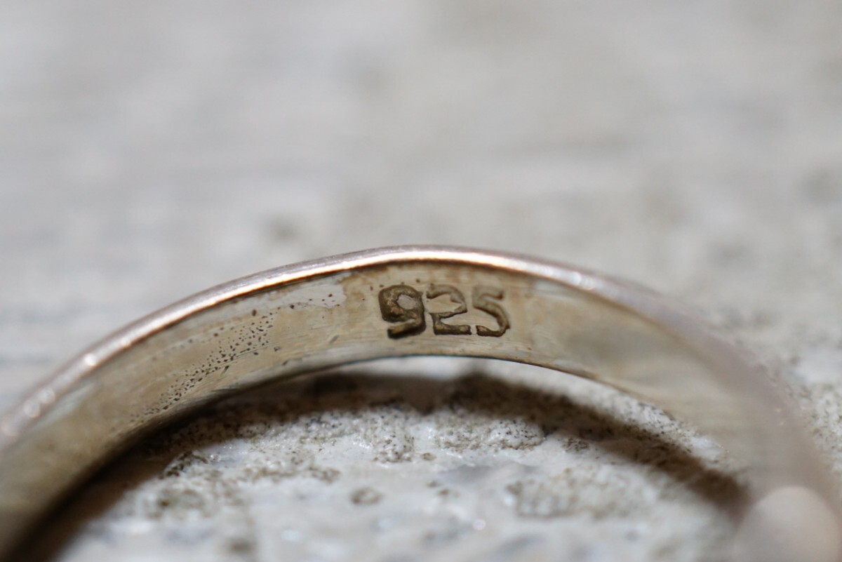 588 天然ムーンストーン リング 指輪 ヴィンテージ アクセサリー