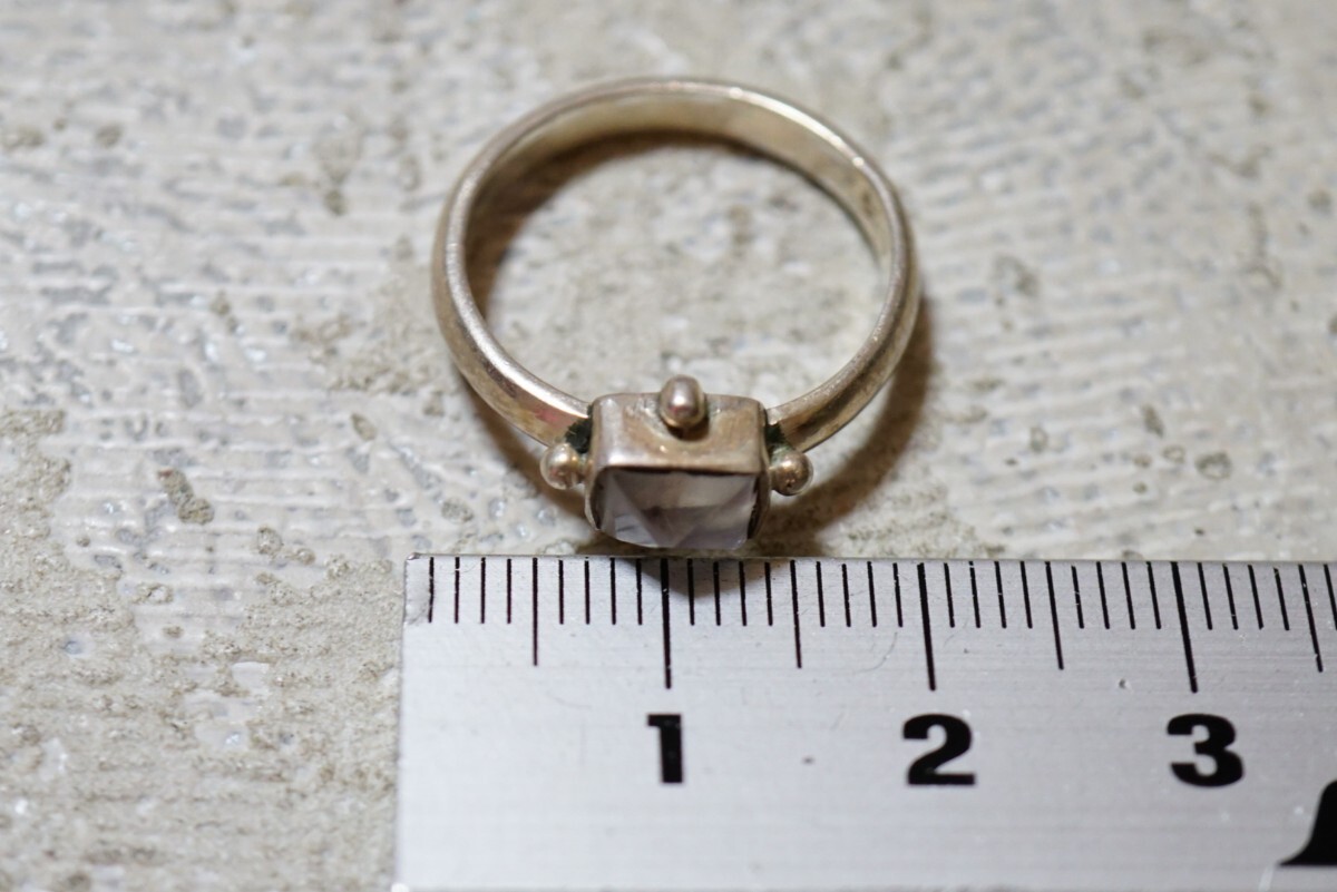 588 天然ムーンストーン リング 指輪 ヴィンテージ アクセサリー