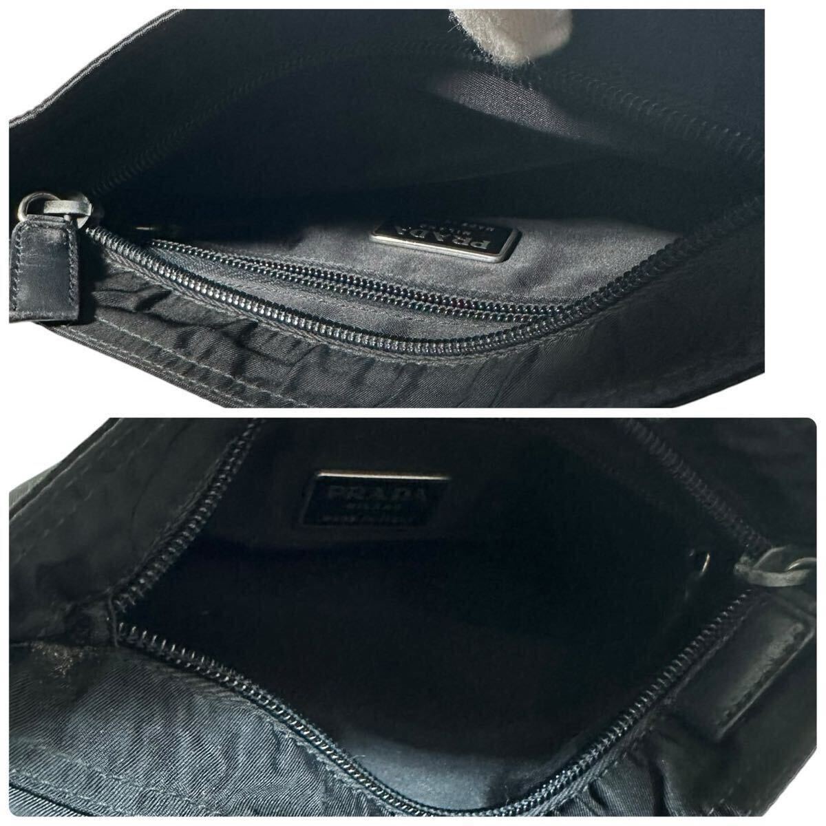 本物保証】極美品◇ PRADA プラダ ◇ミニ ショルダーバッグ 三角 本物保証】極美品◇ PRADA プラダ ◇ミニ ショルダーバッグ 三角
