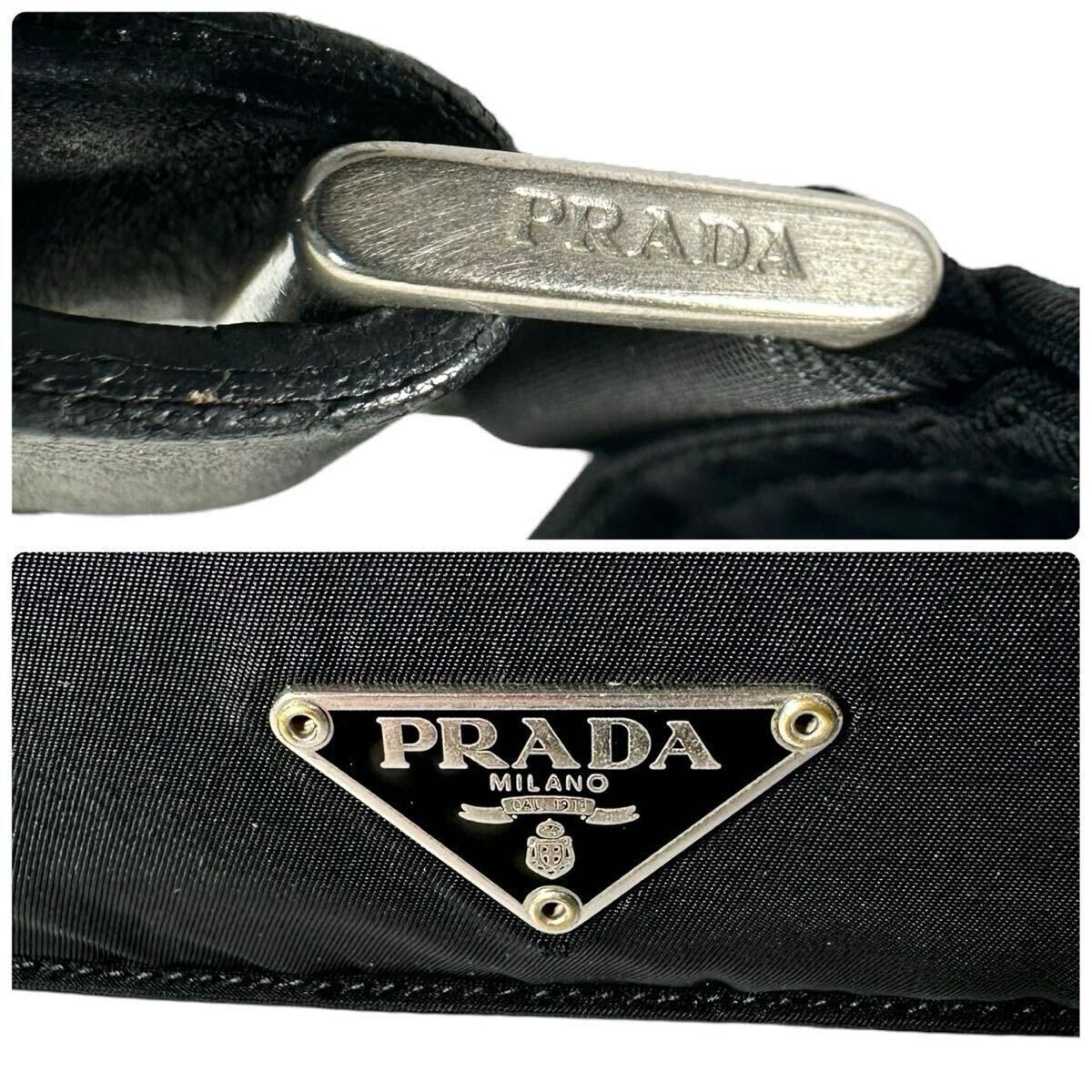 本物保証】極美品◇ PRADA プラダ ◇ミニ ショルダーバッグ 三角 本物保証】極美品◇ PRADA プラダ ◇ミニ ショルダーバッグ 三角