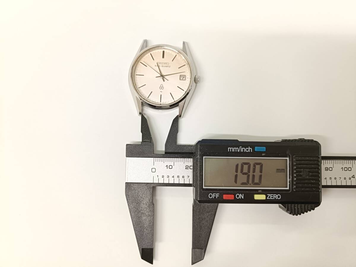 正常稼働中】 SEIKO KING QUARTZ セイコー キングクォーツ 5855 正常稼働中】 SEIKO KING QUARTZ セイコー キングクォーツ 5855