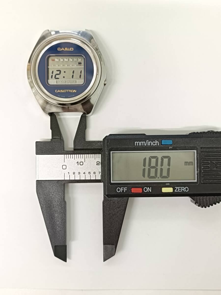 正常稼働中】 CASIO カシオ CASIOTRON カシオトロン デジタル 正常稼働中】 CASIO カシオ CASIOTRON カシオトロン デジタル