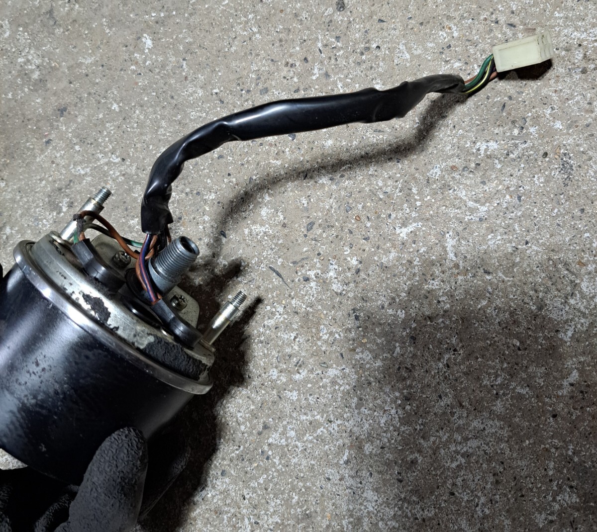 4 カワサキ純正 FX系？ タコメーター Z550FX Z500FX Z400FX Z400J Z250FT 當(dāng)時(shí)物 ヨシムラ キジマ コニー モリワキ ビート 外裝 シート