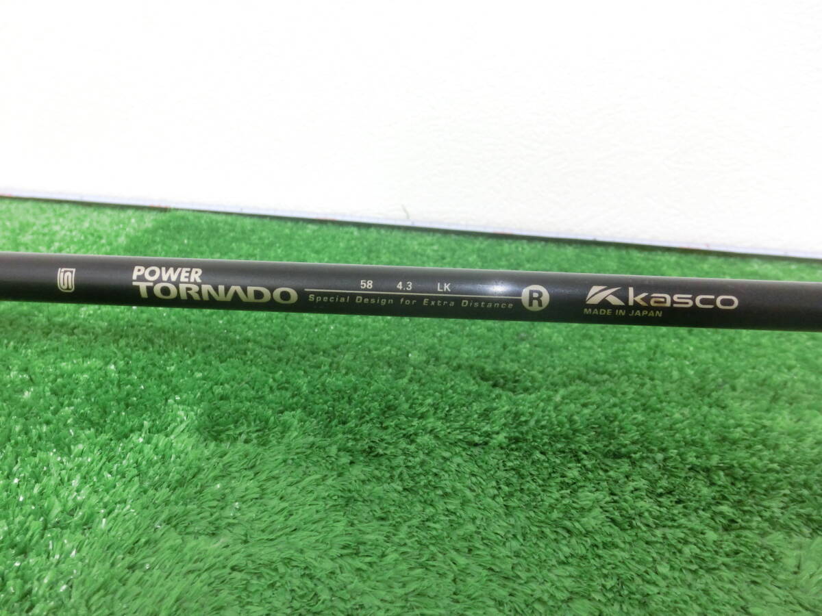 ?Kasco キャスコ POWER TORNADO SUPER HYTEN 33U ユーティリティ ?°/純正 シャフト FLEX-R J0145?