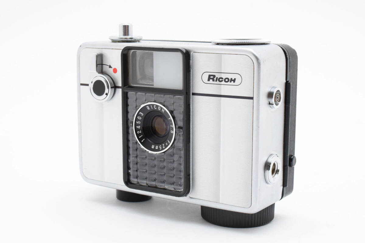 [ Showa Retro! ]* Ricoh авто половина RICOH AUTO HALF SE 25mm F2.8 половина камера * рабочий товар #1262 d