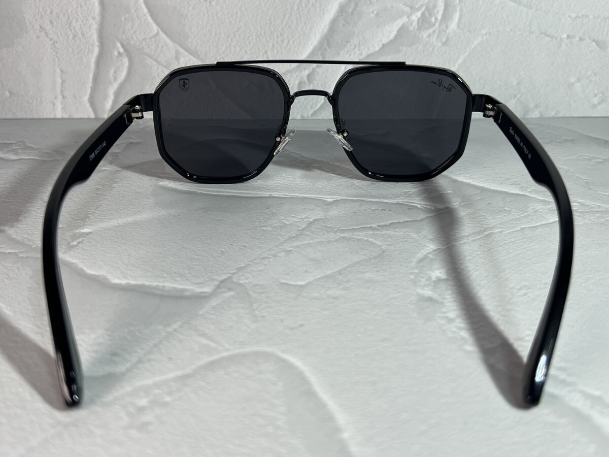 Ray-Ban×Ferrari サングラス ブラック レイバン×フェラーリ 未 Ray-Ban×Ferrari サングラス ブラック レイバン×フェラーリ 未