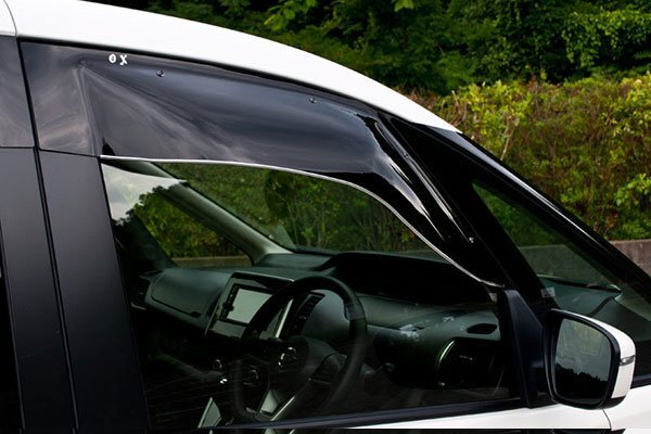 OXバイザー オックスバイザー ブラッキーテン フロント用 左右セット セレナ C27 GC27 GFC27 GFNC27 GNC27 HC27 HFC27