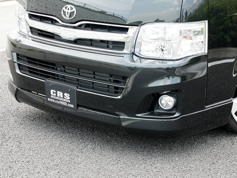 CRS ESSEX ワイド3型用 フロントリップスポイラーVer.III FRP製 未塗装 ハイエース 200系 2010年7月～2013年11月 3型 ワイド 個人宅不可