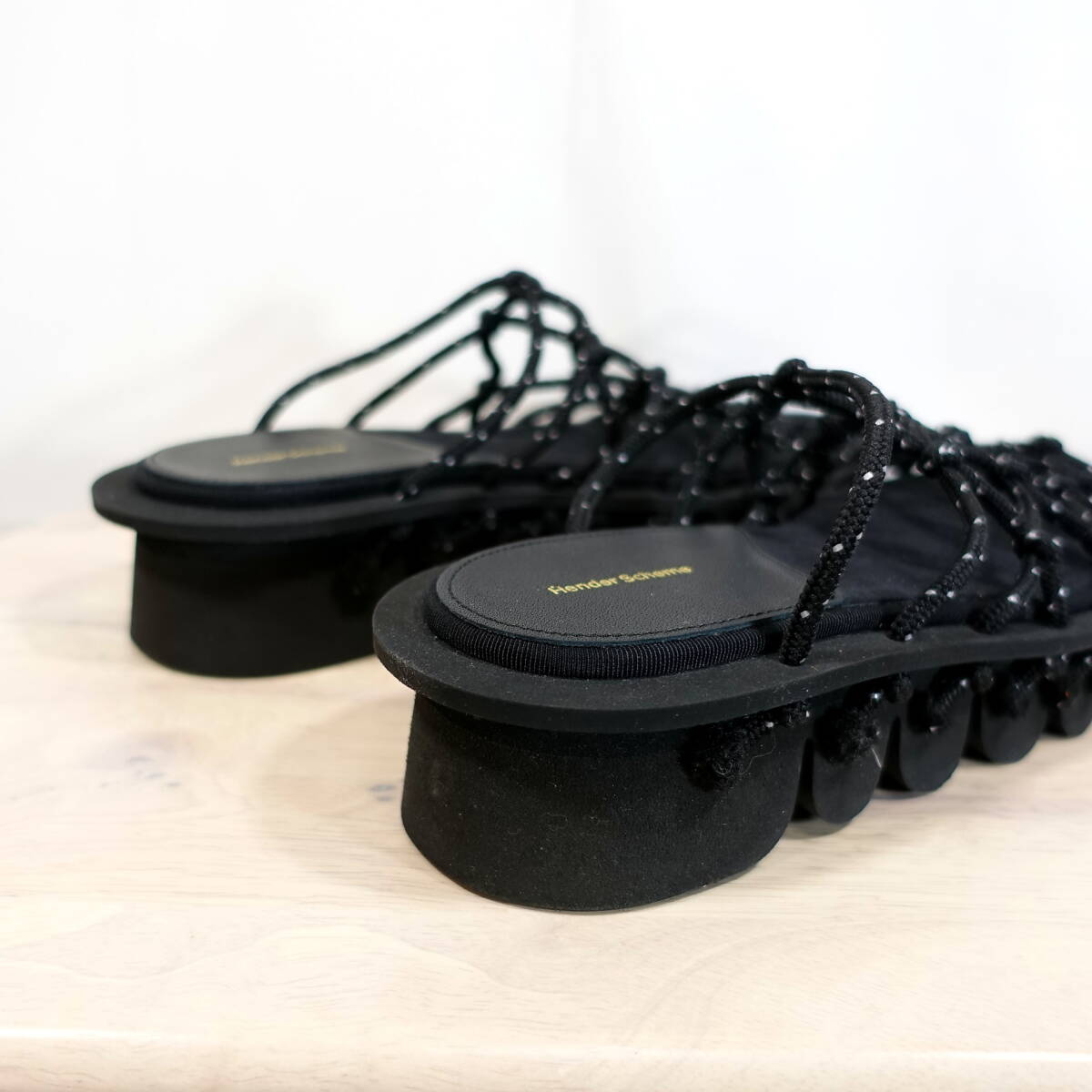 未使用】エンダースキーマ ロープ網サンダル Hender Scheme 未使用】エンダースキーマ ロープ網サンダル Hender Scheme