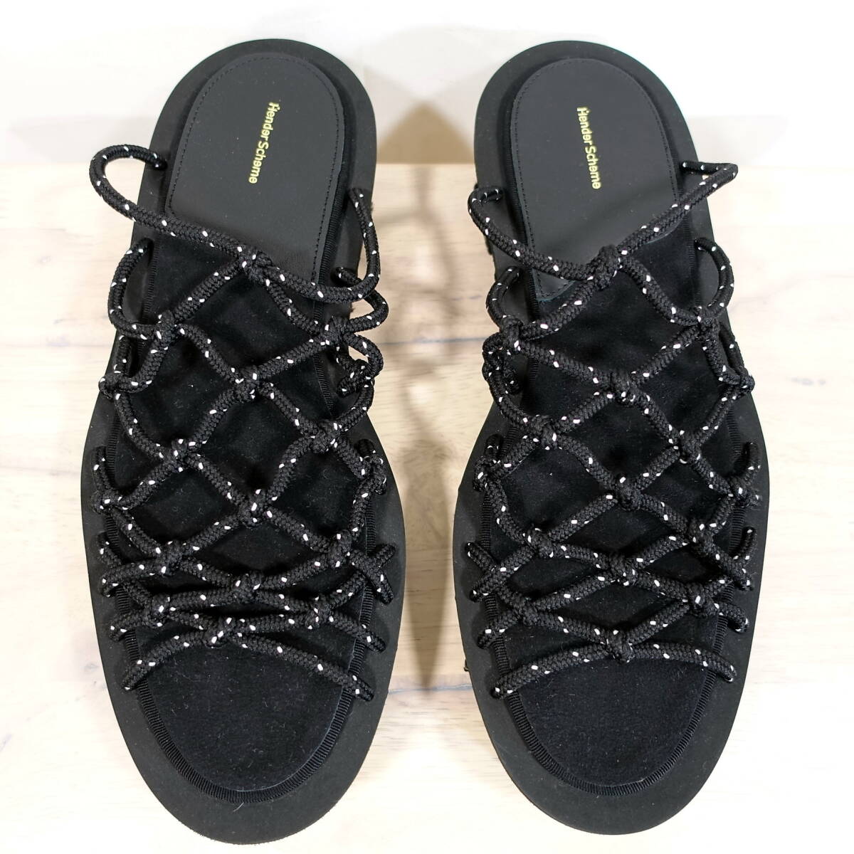 未使用】エンダースキーマ ロープ網サンダル Hender Scheme 未使用】エンダースキーマ ロープ網サンダル Hender Scheme