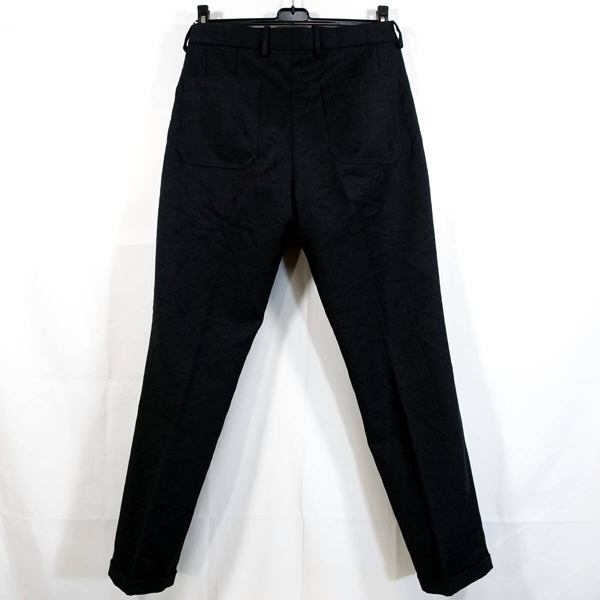良品】マルニ 綿ポリ テーパードパンツ 黒 MARNI サイズ46(M 良品】マルニ 綿ポリ テーパードパンツ 黒 MARNI サイズ46(M