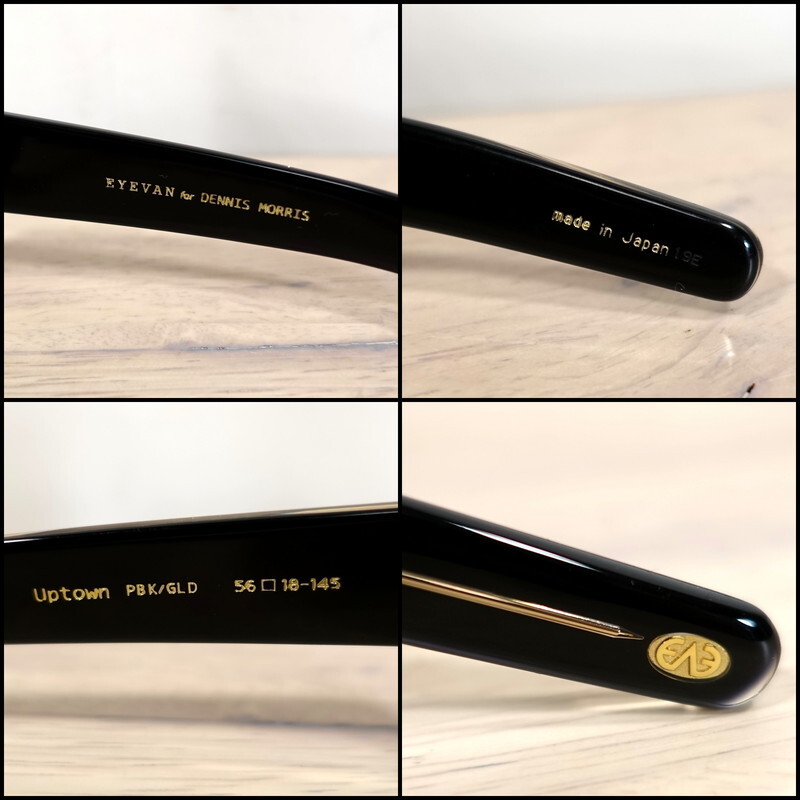 良品】EYEVAN for DENNIS MORRIS サングラスuptown アイヴァン 良品】EYEVAN for DENNIS MORRIS サングラスuptown アイヴァン