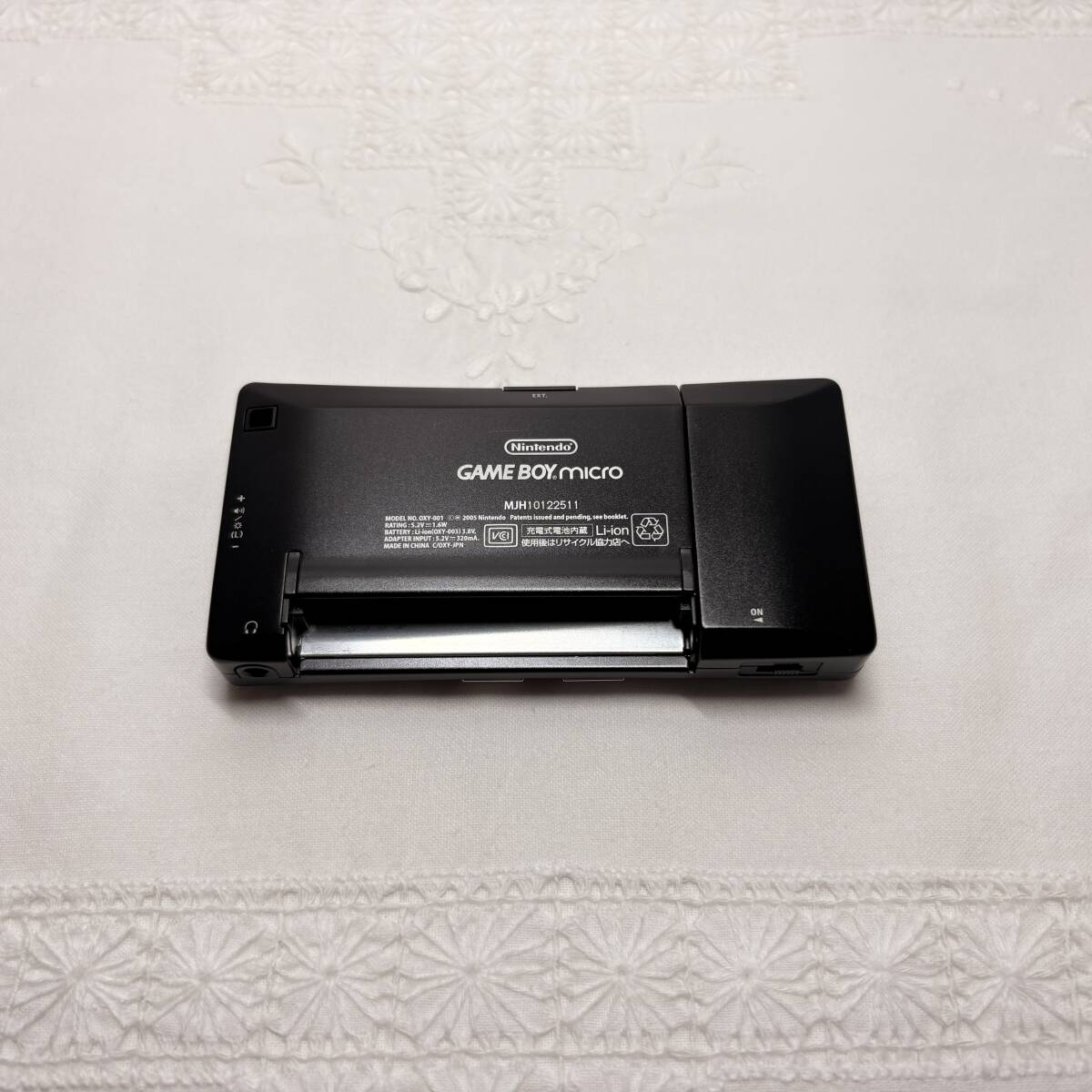 【動作良好】ニンテンドー ゲームボーイミクロ 本体【ブラック 【動作良好】ニンテンドー ゲームボーイミクロ 本体【ブラック
