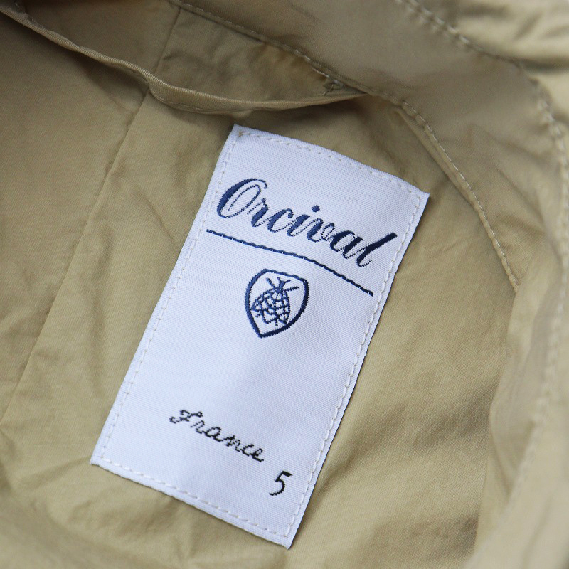 オーシバル ORCIVAL RC-8793 NPD ナイロンタフタステンカラーコート 5/ベージュ オーチバル メンズ【2400014378719】_画像5