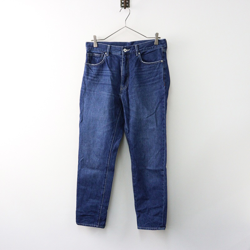 ビューティアンドユース BEAUTY&YOUTH 【WEB限定】by 5ポケットデニムテーパードパンツ M/ブルー インディゴ ジーンズ【2400014389692】_画像1