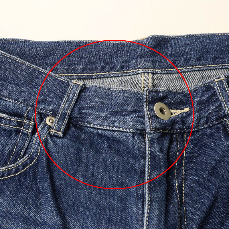 ビューティアンドユース BEAUTY&YOUTH 【WEB限定】by 5ポケットデニムテーパードパンツ M/ブルー インディゴ ジーンズ【2400014389692】_画像6