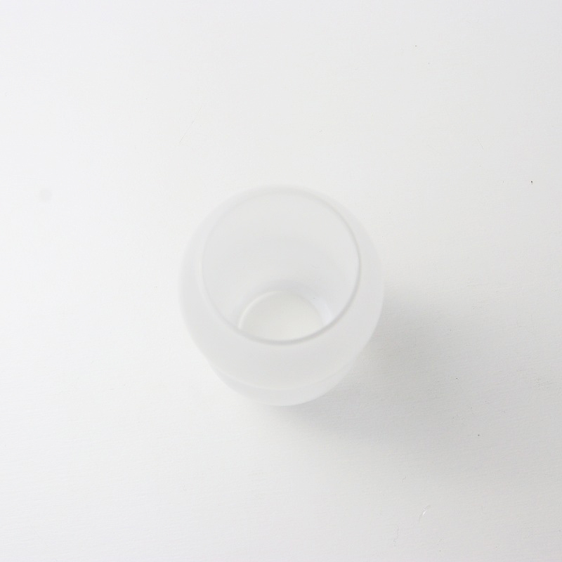 美品 箱付き ミナペルホネン mina perhonen ピーナッツグラス ホワイト/白 食器 コップ【2400014390087】