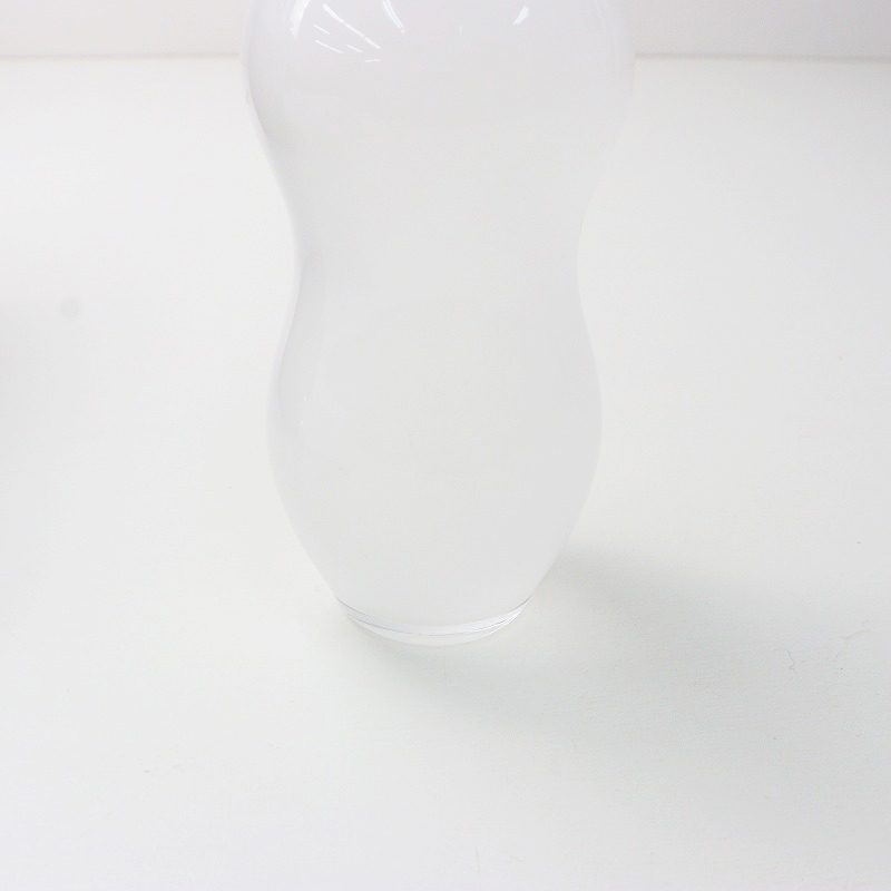 美品 箱付き ミナペルホネン mina perhonen ピーナッツグラス ホワイト/白 食器 コップ【2400014390087】