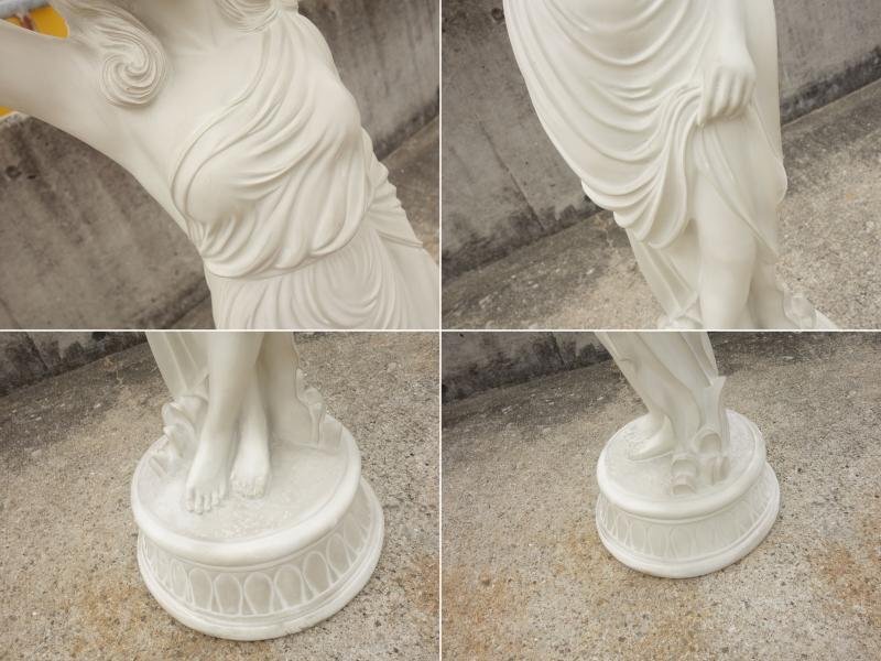 中古】M▽ヴィーナス ビーナス 美人 女性 女神 石膏像 オブジェ 中古】M▽ヴィーナス ビーナス 美人 女性 女神 石膏像 オブジェ