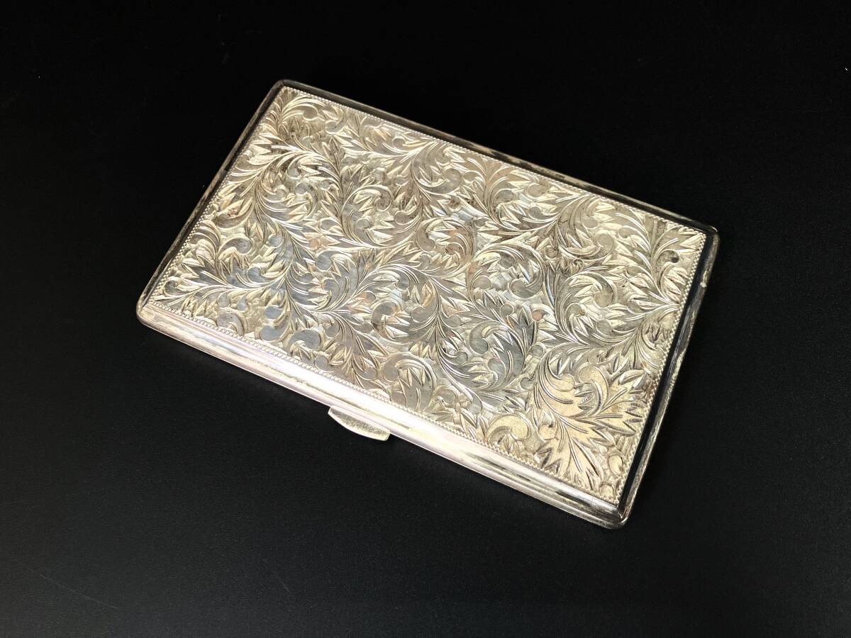 AA09474 STERLING950 スターリングシルバー950 煙草ケース AA09474 STERLING950 スターリングシルバー950 煙草ケース