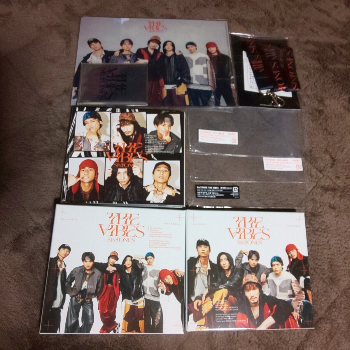 先着予約特典+3形態 初回盤A B 通常盤 初回仕様 SixTONES THE