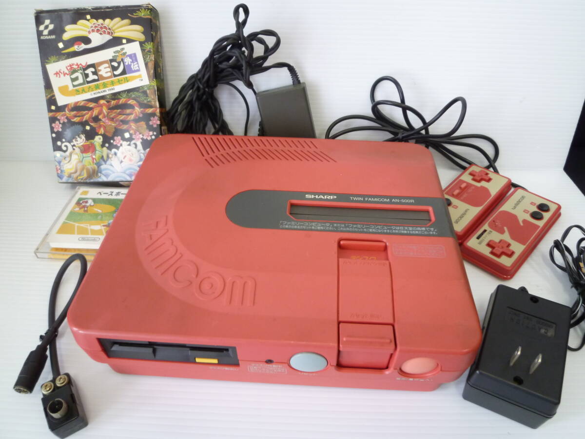 68687◇ゲーム機 SHARP/シャープ ツインファミコン AN-500R 本体 68687◇ゲーム機 SHARP/シャープ ツインファミコン AN-500R 本体
