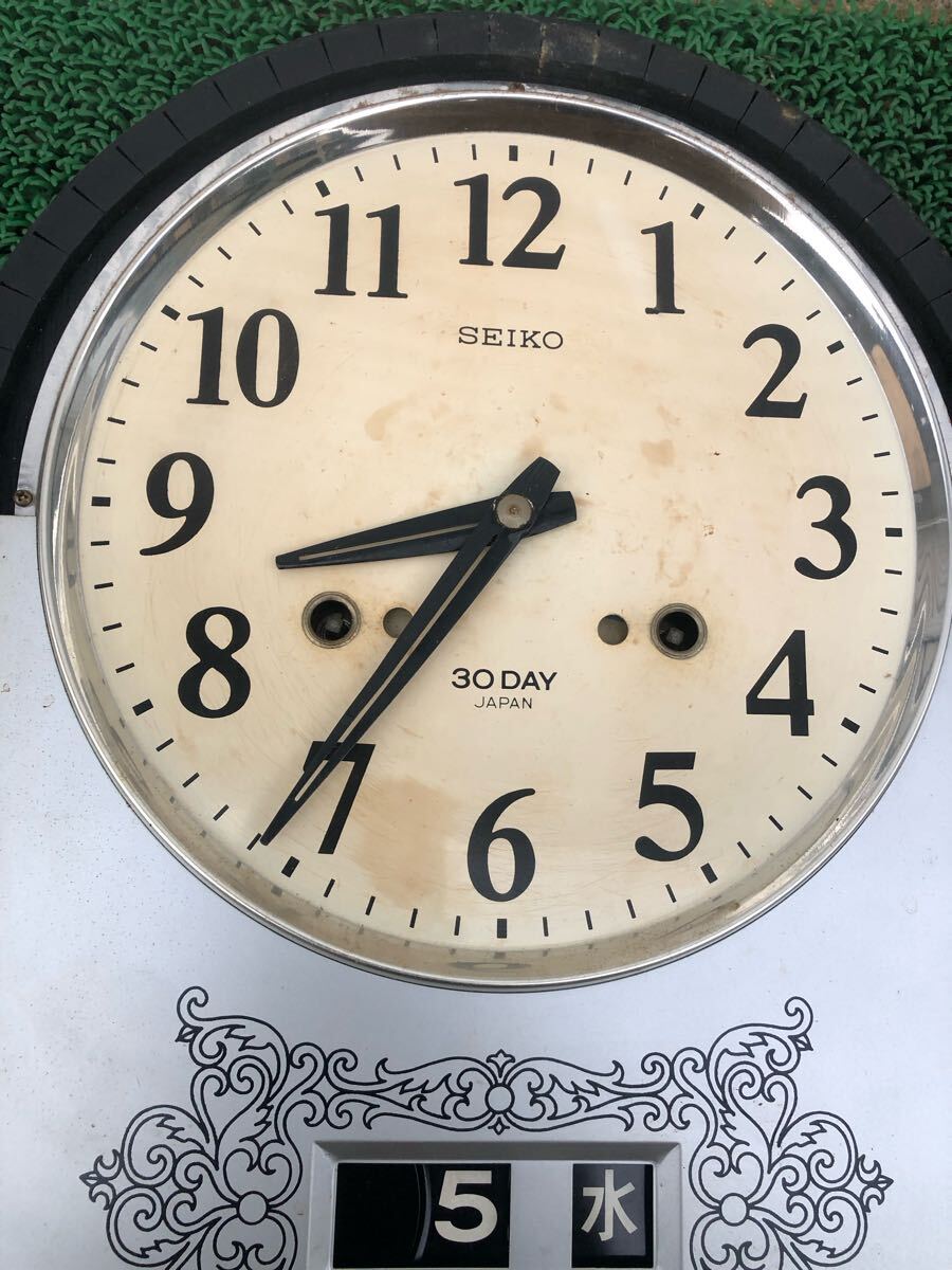 SEIKO セイコー 30DAY 1ヶ月巻掛時計 柱時計 振り子時計 SEIKO セイコー 30DAY 1ヶ月巻掛時計 柱時計 振り子時計