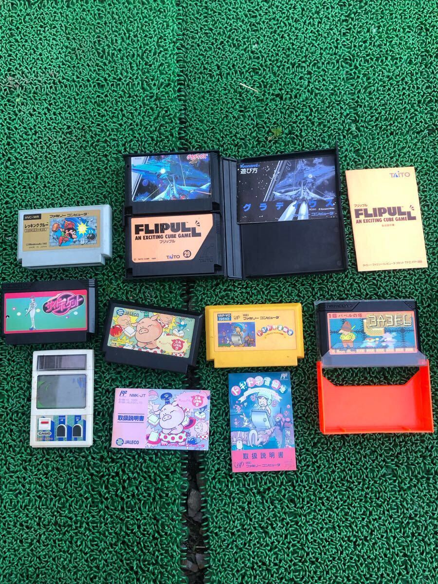 ファミコン ソフト FC 任天堂 箱 説明書付き有り まとめて20個 ファミコン ソフト FC 任天堂 箱 説明書付き有り まとめて20個