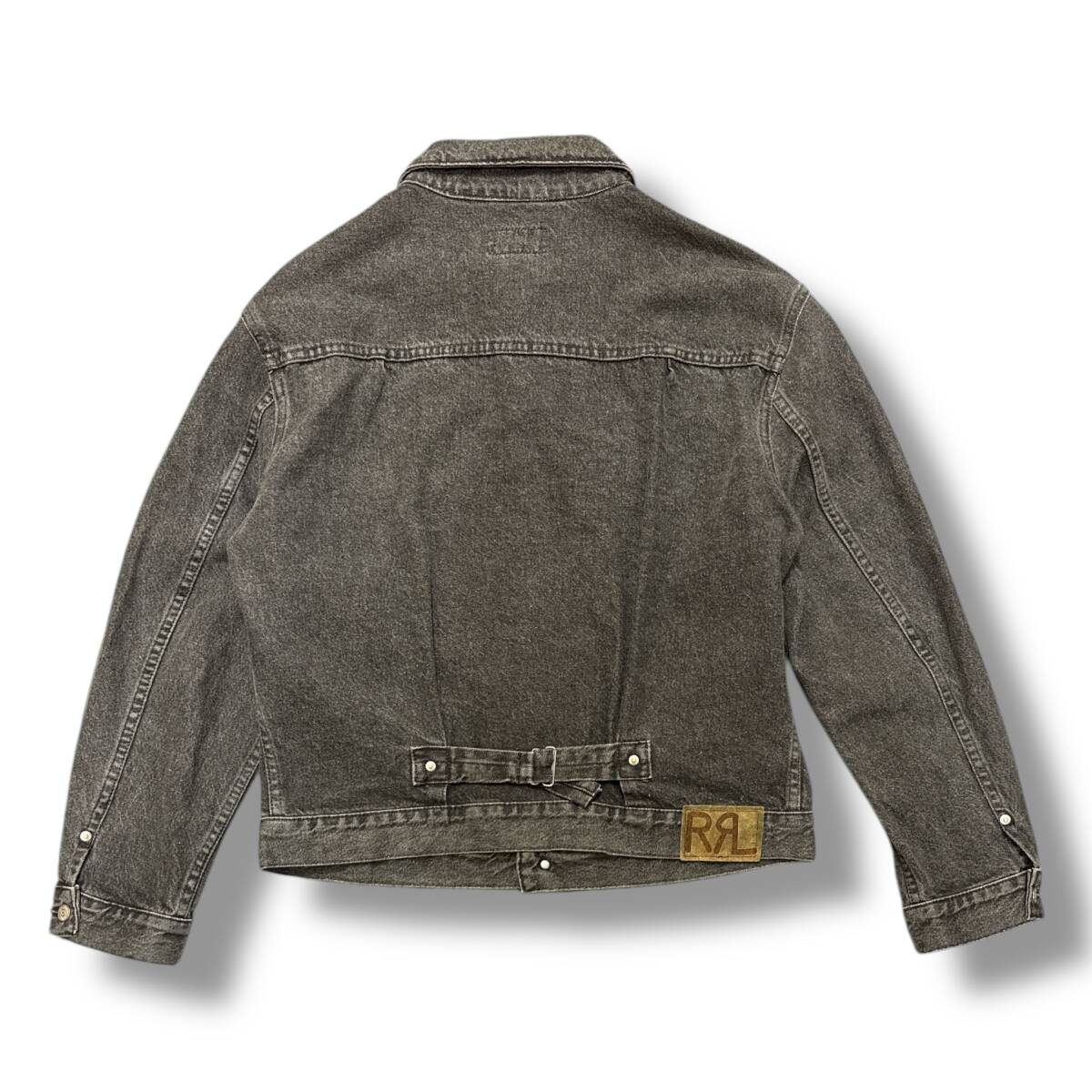 ○ RRL 90s ブラックデニムジャケット 三ツ星 Gジャン ○ RRL 90s ブラックデニムジャケット 三ツ星 Gジャン