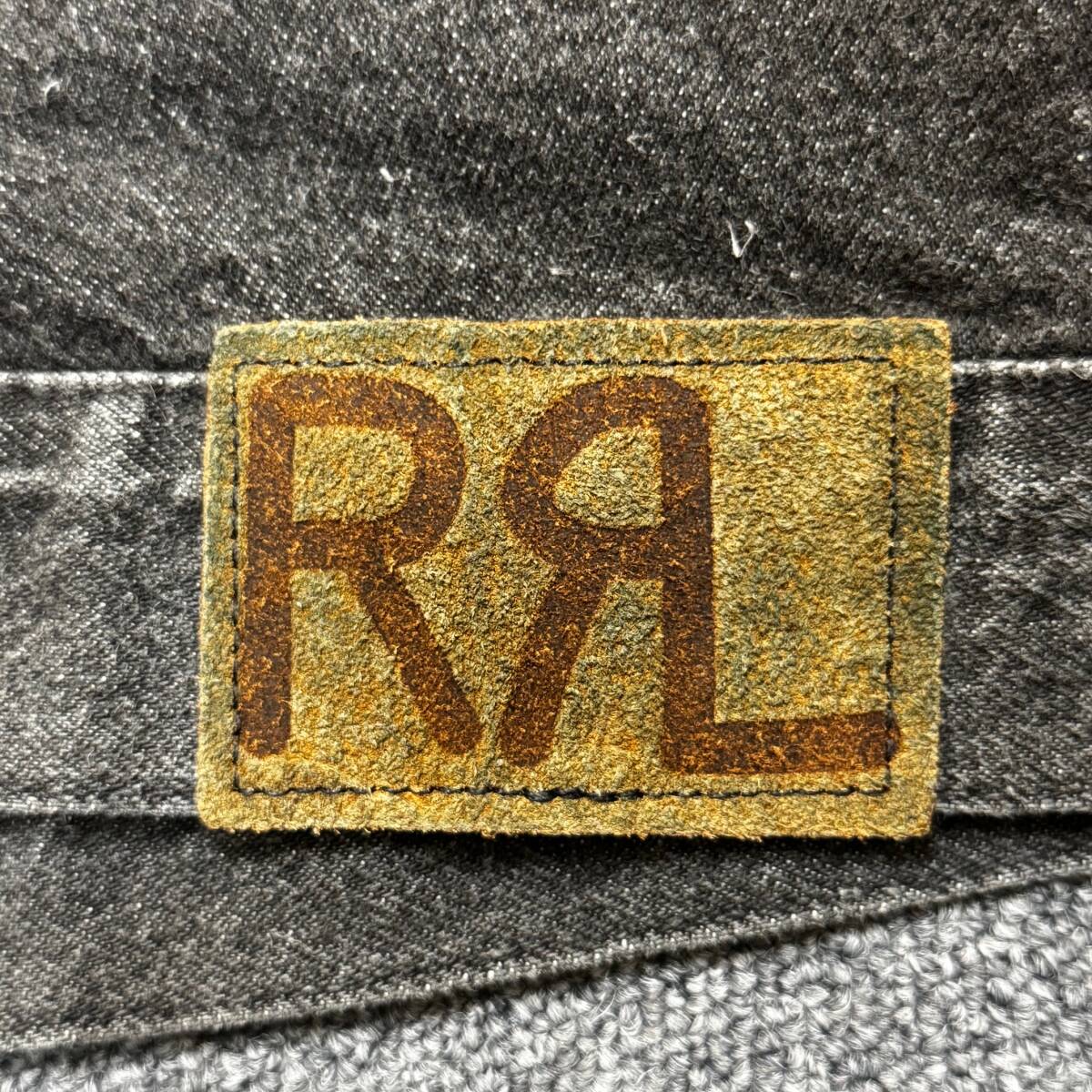 ○ RRL 90s ブラックデニムジャケット 三ツ星 Gジャン ○ RRL 90s ブラックデニムジャケット 三ツ星 Gジャン
