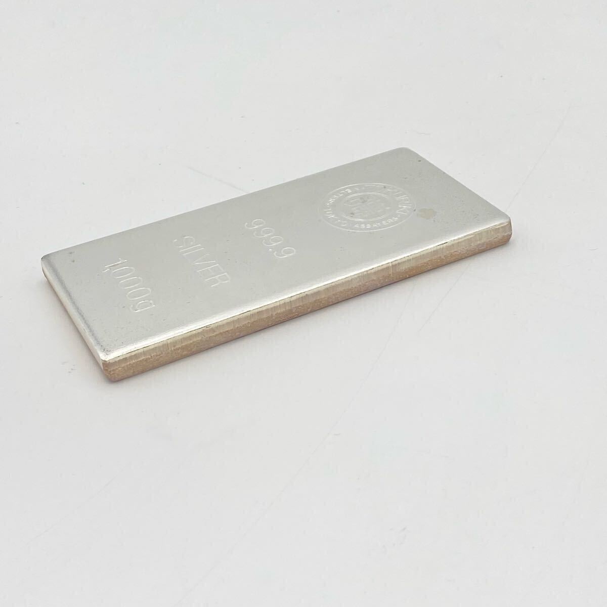 シルバーインゴット 徳力 1000g 1kg 純銀 9.999 銀 SILVER 地金 シルバーインゴット 徳力 1000g 1kg 純銀 9.999 銀 SILVER 地金